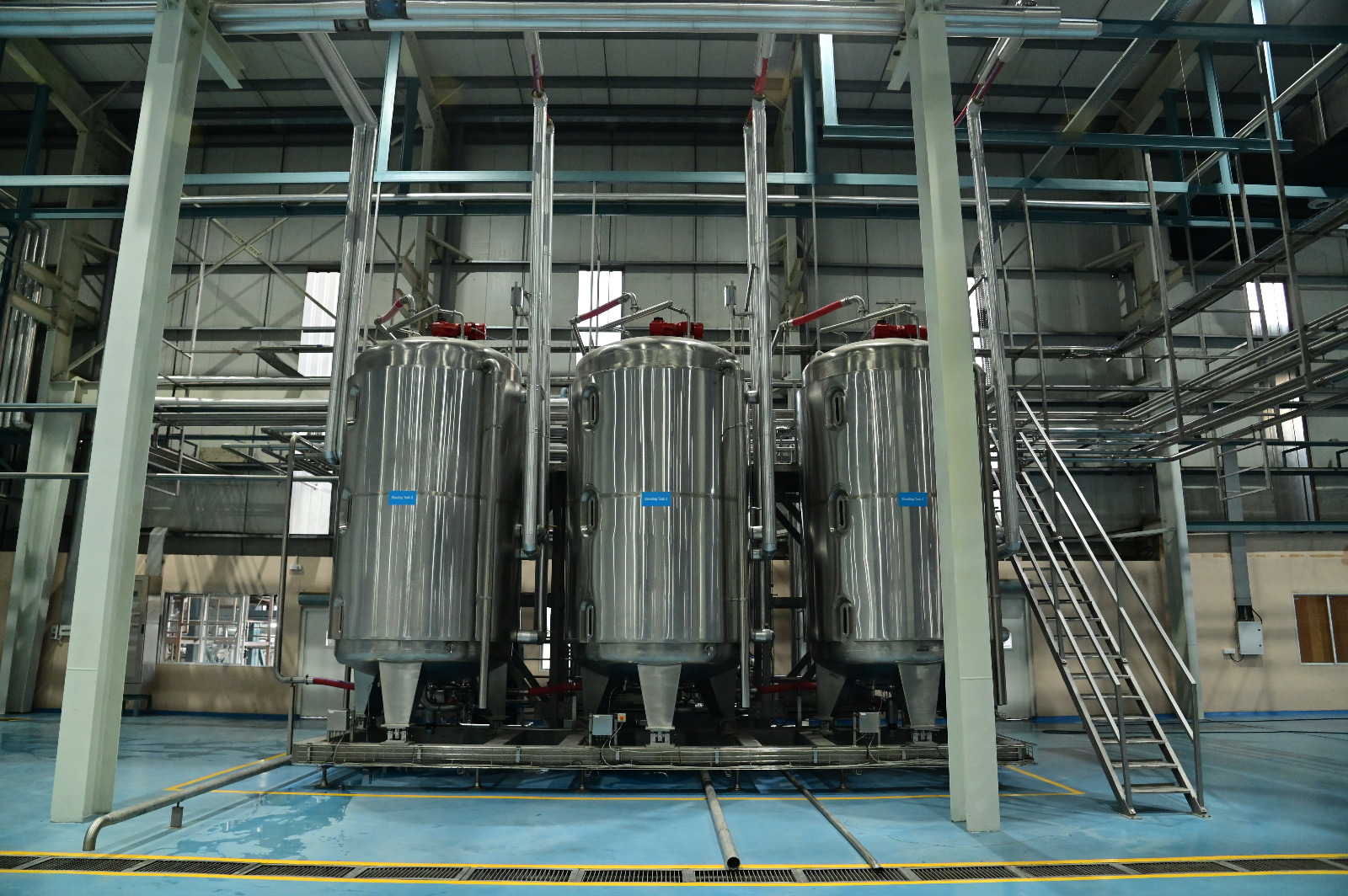 Blending & Drum Filling